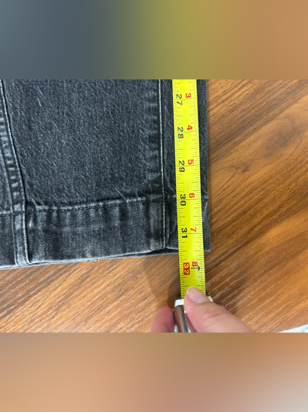 Madewell tapered denim trousers Black - Picture 12 of 15